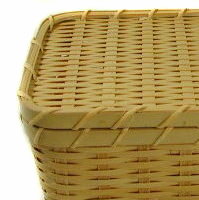 ござ目編み　竹のお弁当箱／雅竹　国産の竹製品