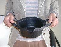 及精の天ぷら鍋　揚げたて鍋１７／南部鉄器／南部鉄器