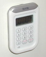 タニタ・デジタルタイマー／丸洗いタイマー１００分計