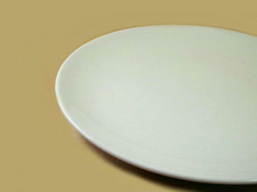 白いお皿／プレート（大）・・・白い食器